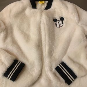 Faux fur jacket size Xs